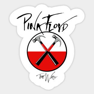 Love Rock Band Music Pink-Floyd The Wall Hammer Album Sticker